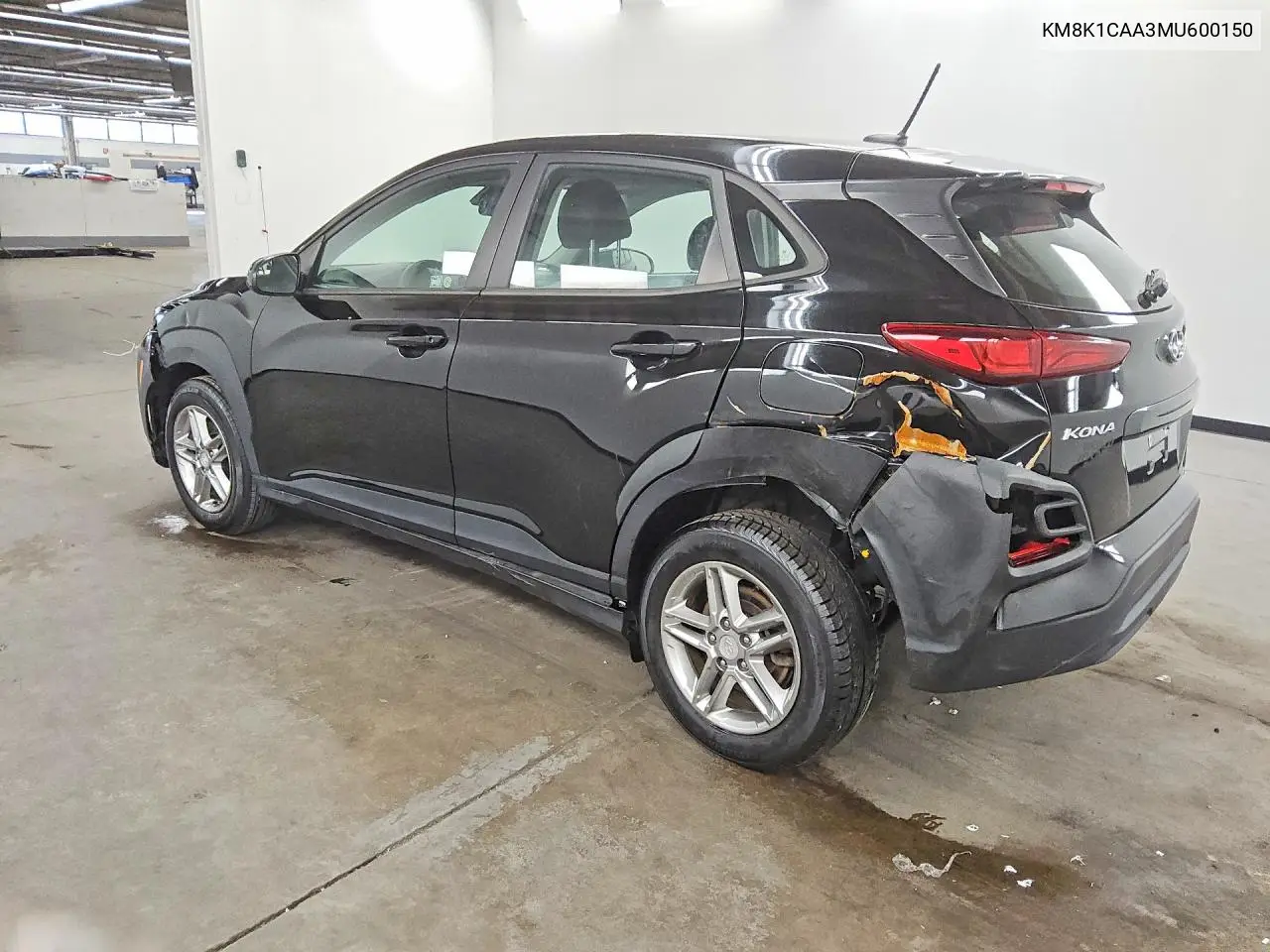 2021 HYUNDAI KONA VIN KM8K1CAA3MU600150 — фото 2