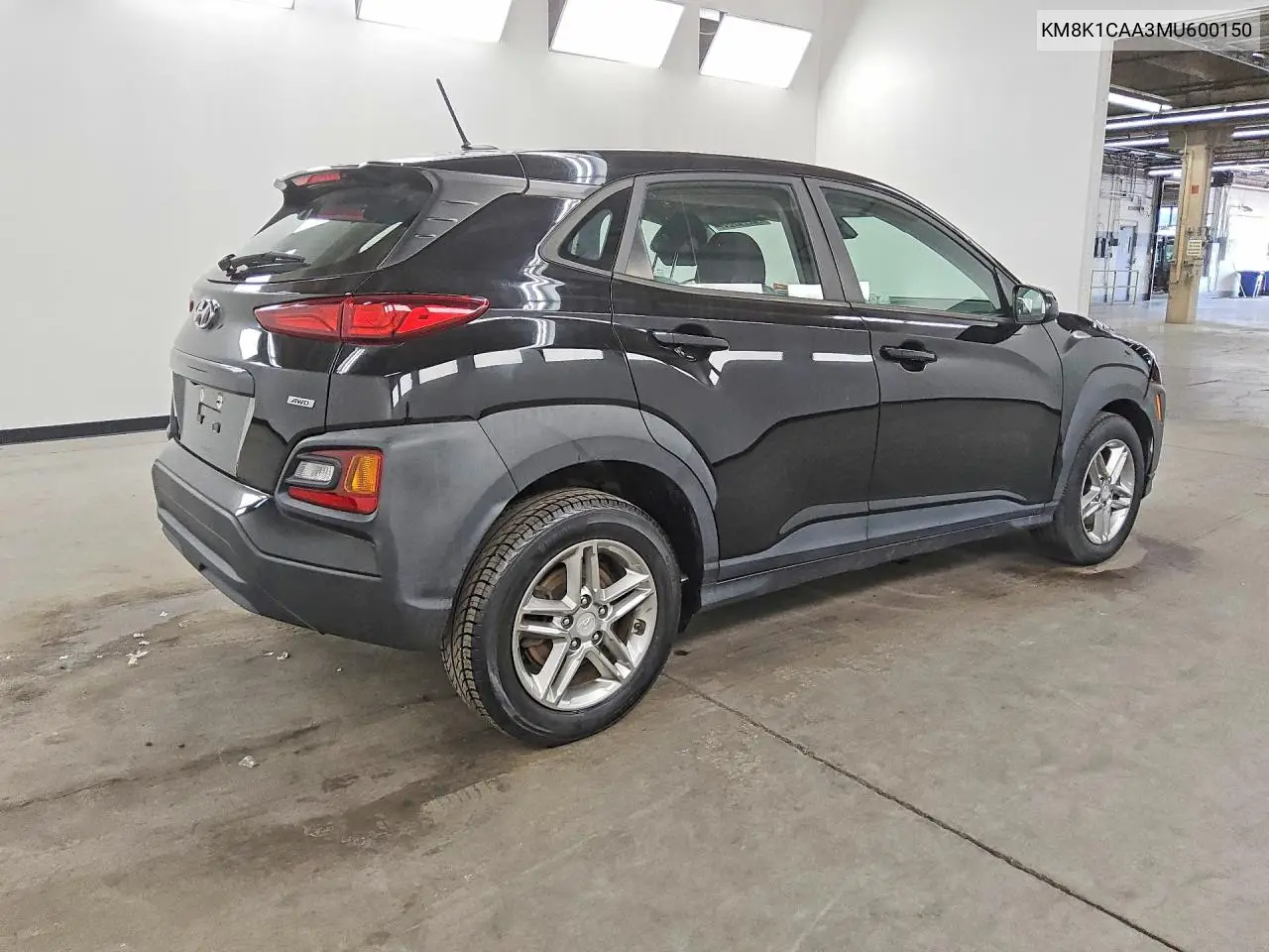 2021 HYUNDAI KONA VIN KM8K1CAA3MU600150 — фото 3