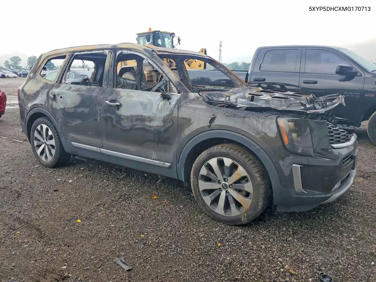 2021 KIA TELLURIDE VIN 5XYP5DHCXMG170713 — фото 4