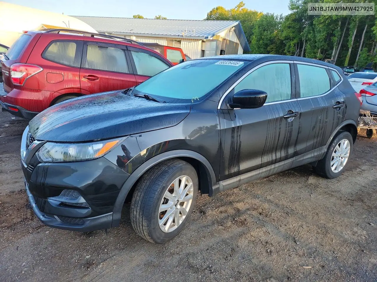 NISSAN QASHQAI 2021, VIN JN1BJ1AW9MW427925