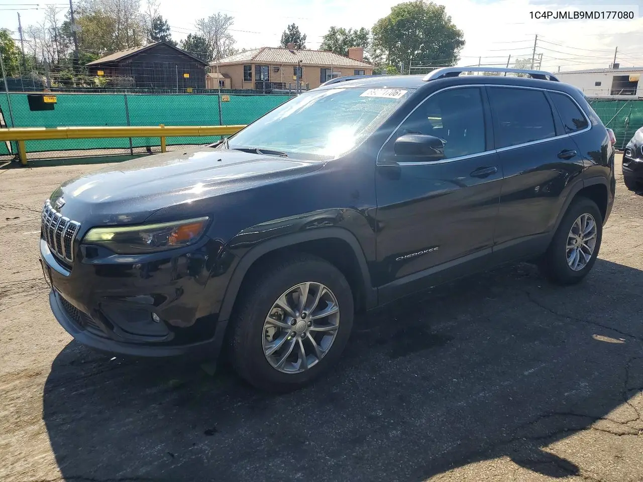 JEEP CHEROKEE 2021, VIN 1C4PJMLB9MD177080