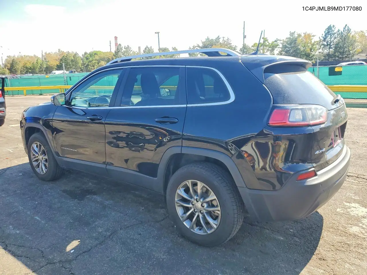 2021 JEEP CHEROKEE VIN 1C4PJMLB9MD177080 — фото 2