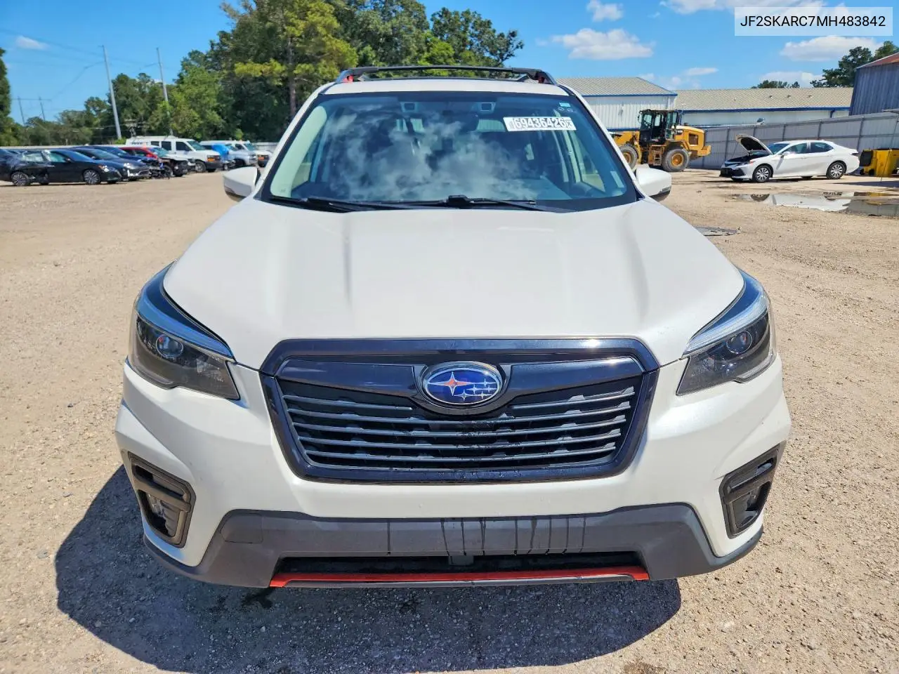 2021 SUBARU FORESTER VIN JF2SKARC7MH483842 — фото 5