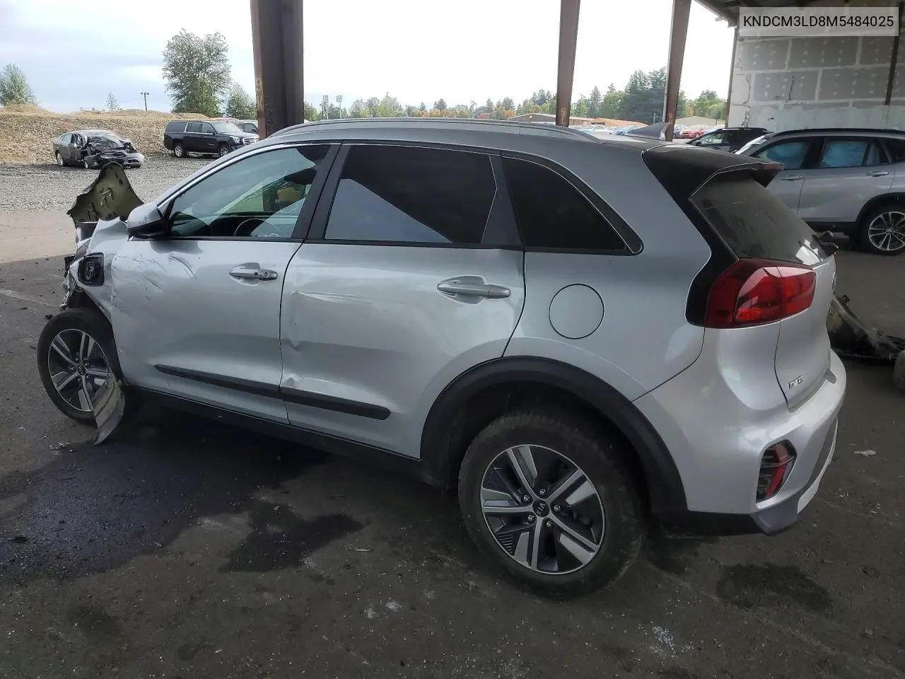 2021 KIA NIRO VIN KNDCM3LD8M5484025 — фото 2
