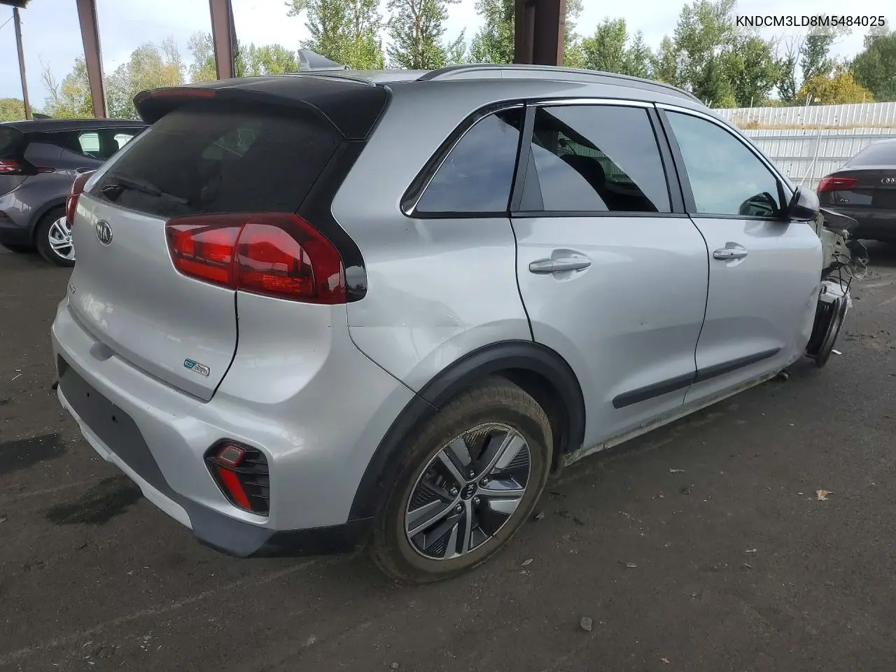 2021 KIA NIRO VIN KNDCM3LD8M5484025 — фото 3