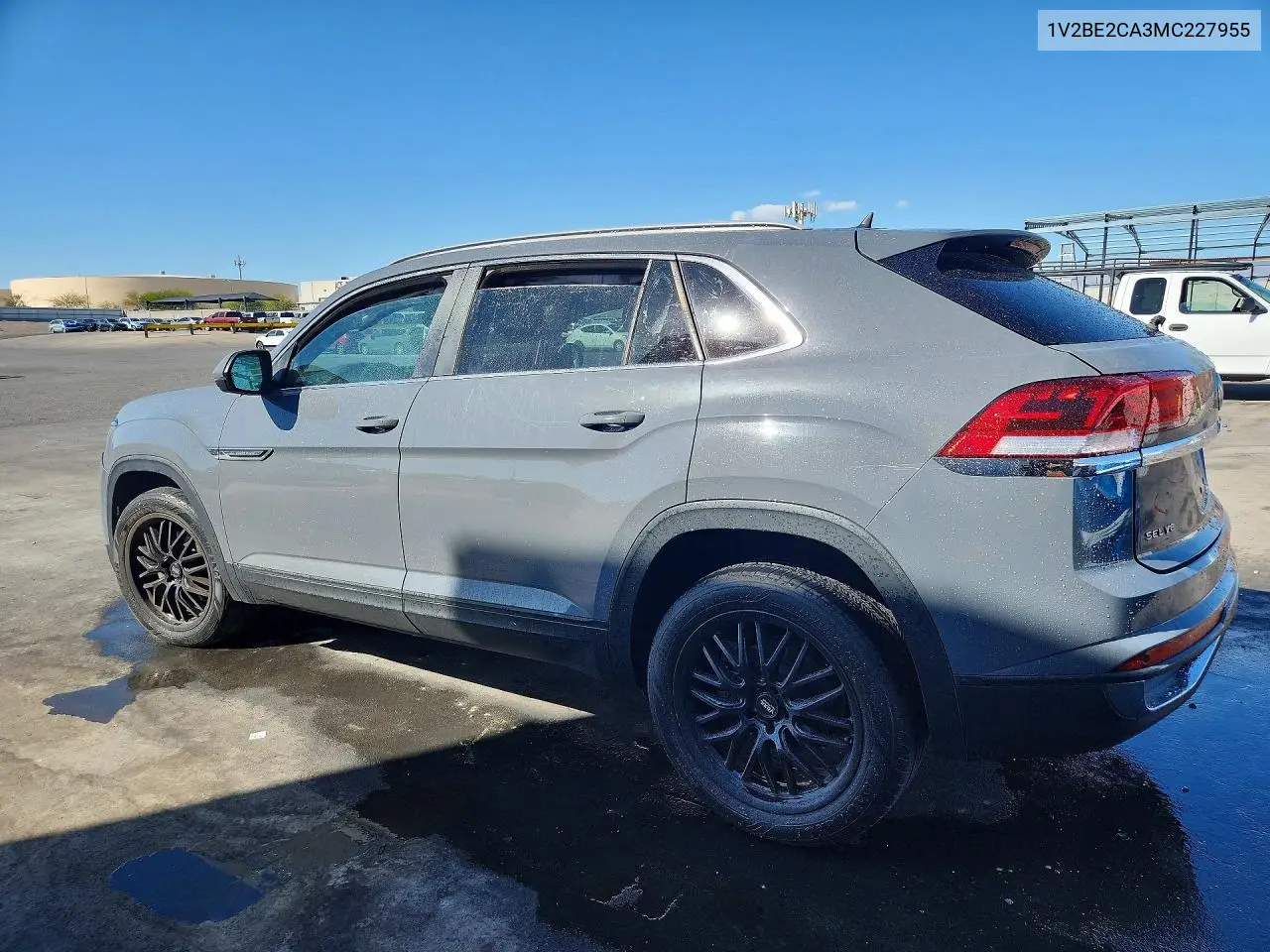 2021 VOLKSWAGEN ATLAS CROSS SPORT VIN 1V2BE2CA3MC227955 — фото 2