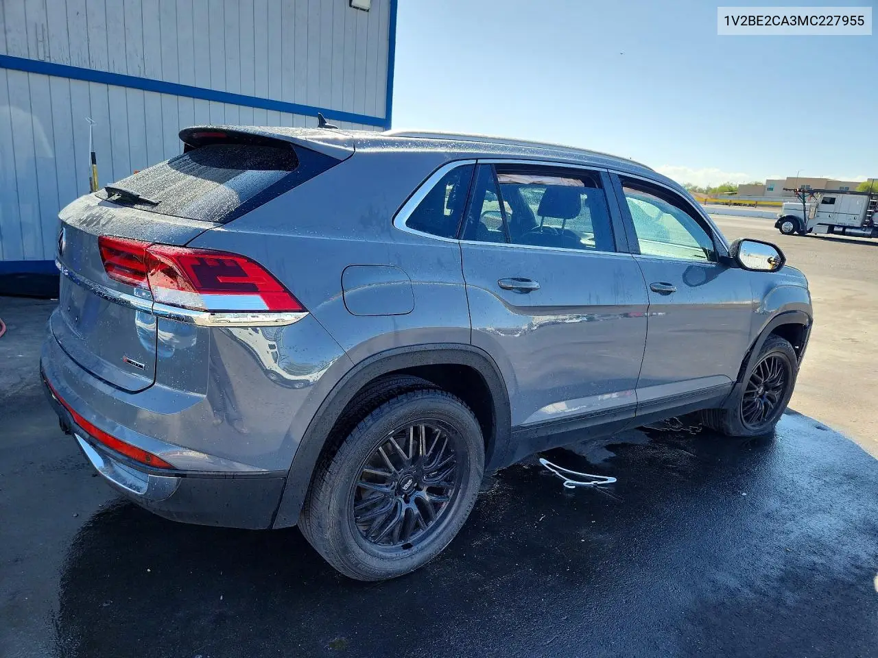 2021 VOLKSWAGEN ATLAS CROSS SPORT VIN 1V2BE2CA3MC227955 — фото 3