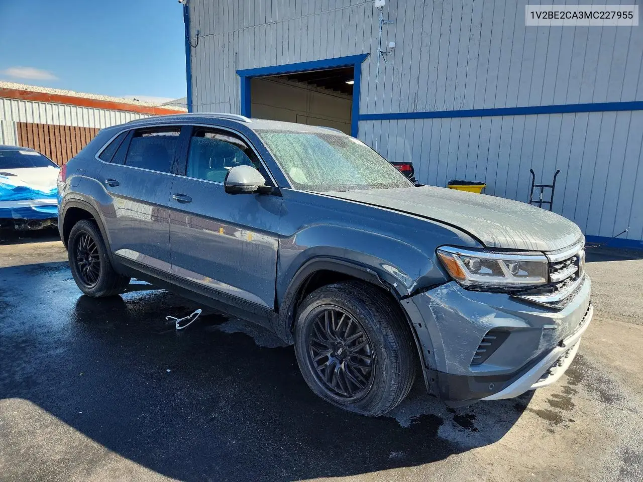 2021 VOLKSWAGEN ATLAS CROSS SPORT VIN 1V2BE2CA3MC227955 — фото 4