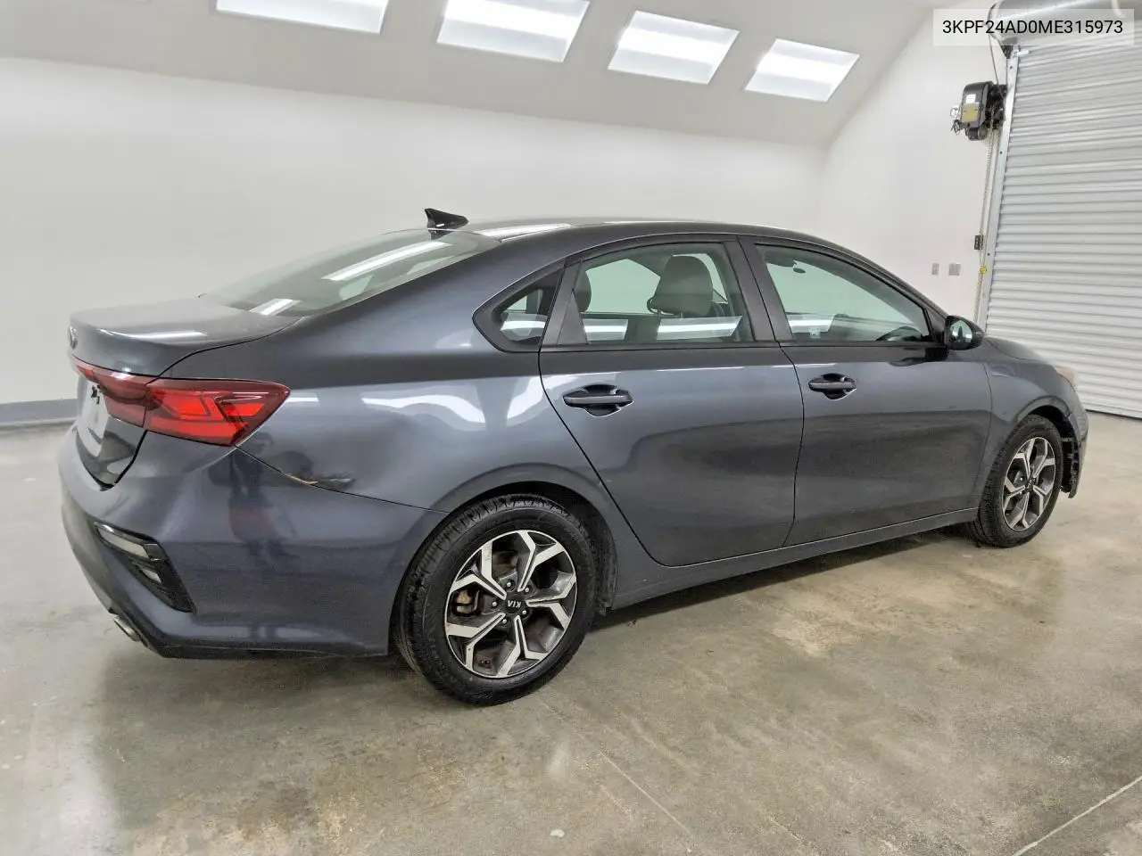 2021 KIA FORTE VIN 3KPF24AD0ME315973 — фото 3
