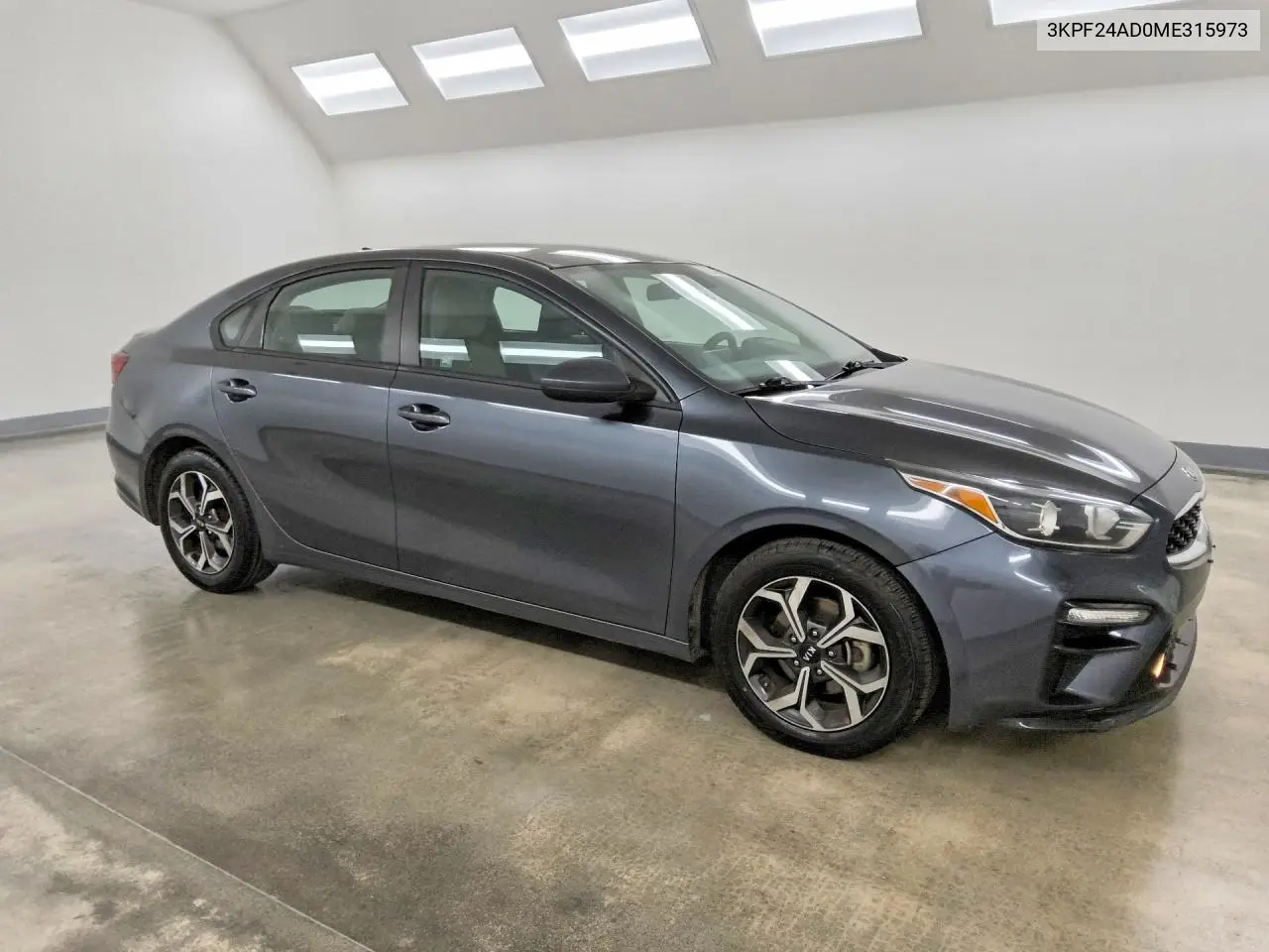 2021 KIA FORTE VIN 3KPF24AD0ME315973 — фото 4