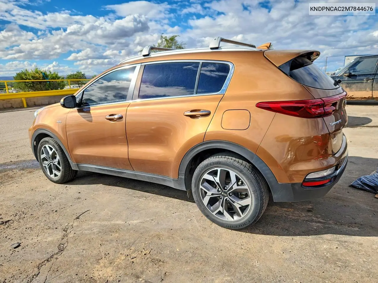 2021 KIA SPORTAGE VIN KNDPNCAC2M7844676 — фото 2