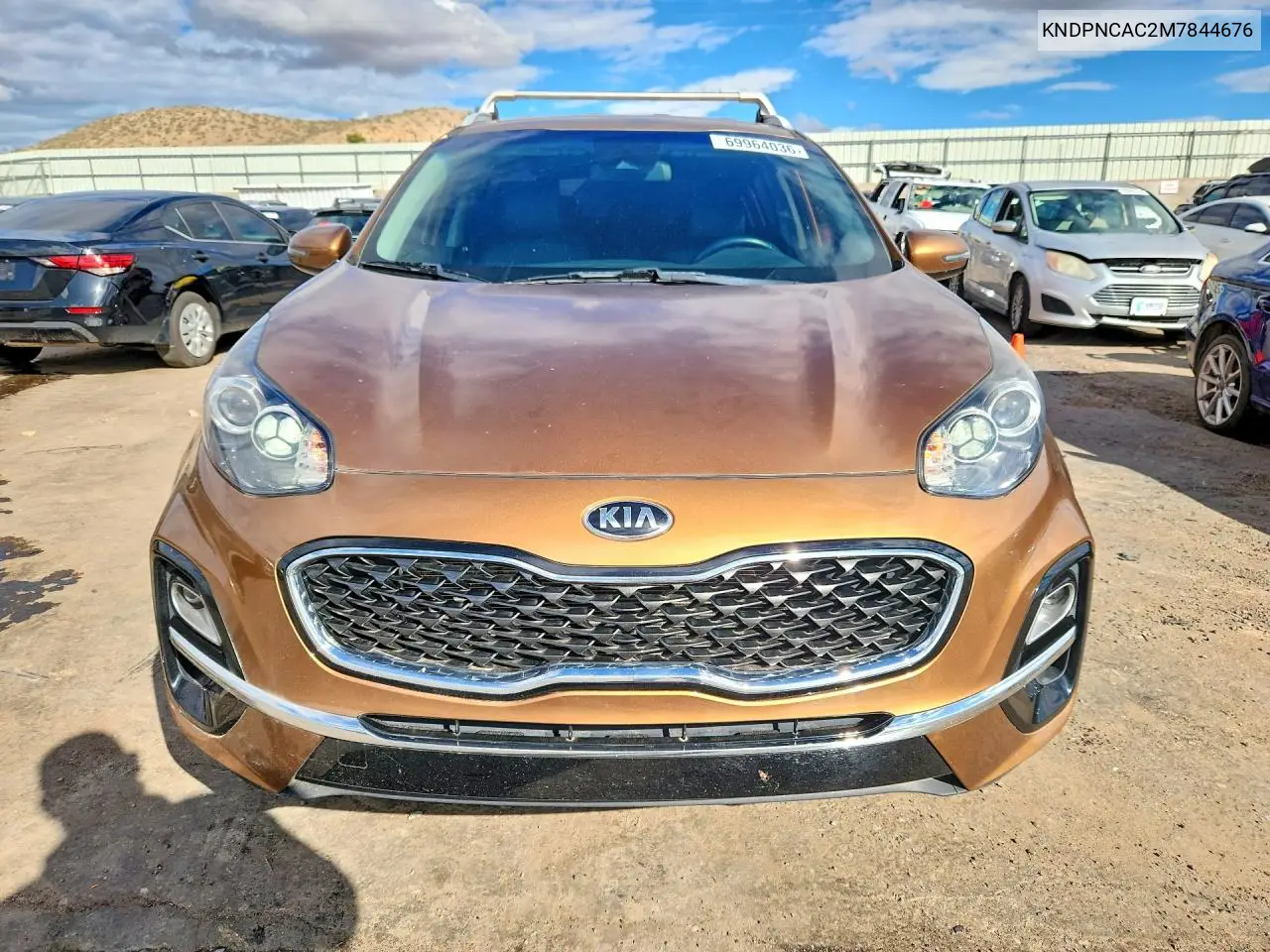 2021 KIA SPORTAGE VIN KNDPNCAC2M7844676 — фото 5