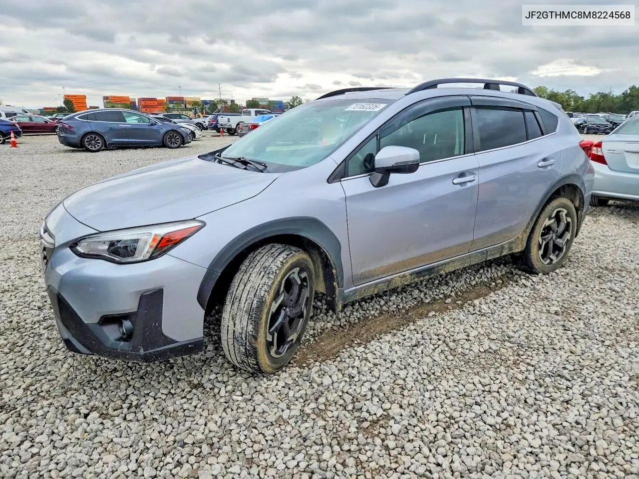SUBARU XV 2021, VIN JF2GTHMC8M8224568