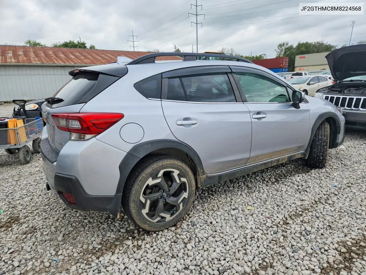 2021 SUBARU XV VIN JF2GTHMC8M8224568 — фото 3