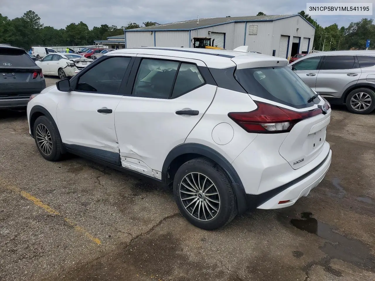 2021 NISSAN KICKS VIN 3N1CP5BV1ML541195 — фото 2