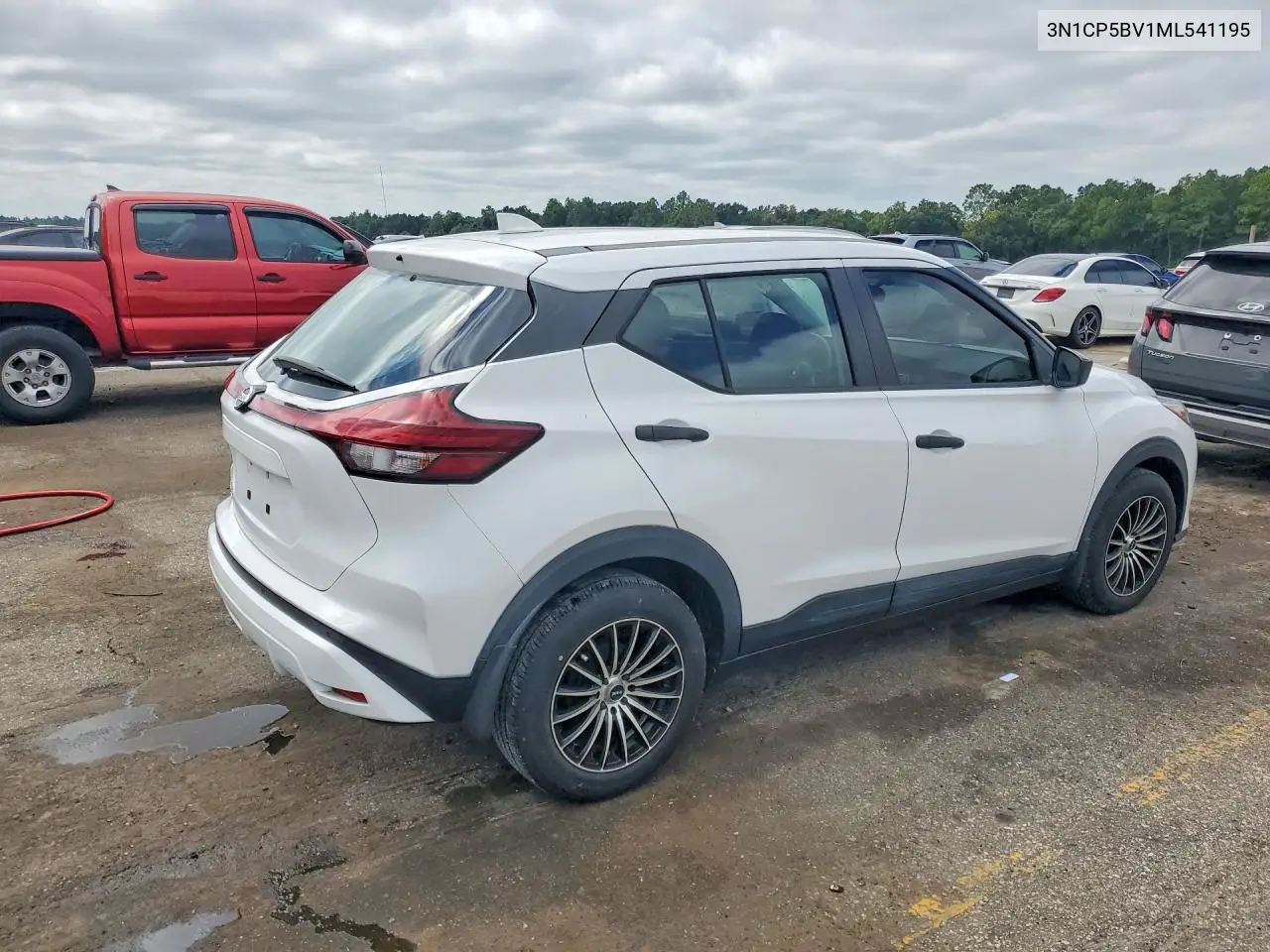 2021 NISSAN KICKS VIN 3N1CP5BV1ML541195 — фото 3