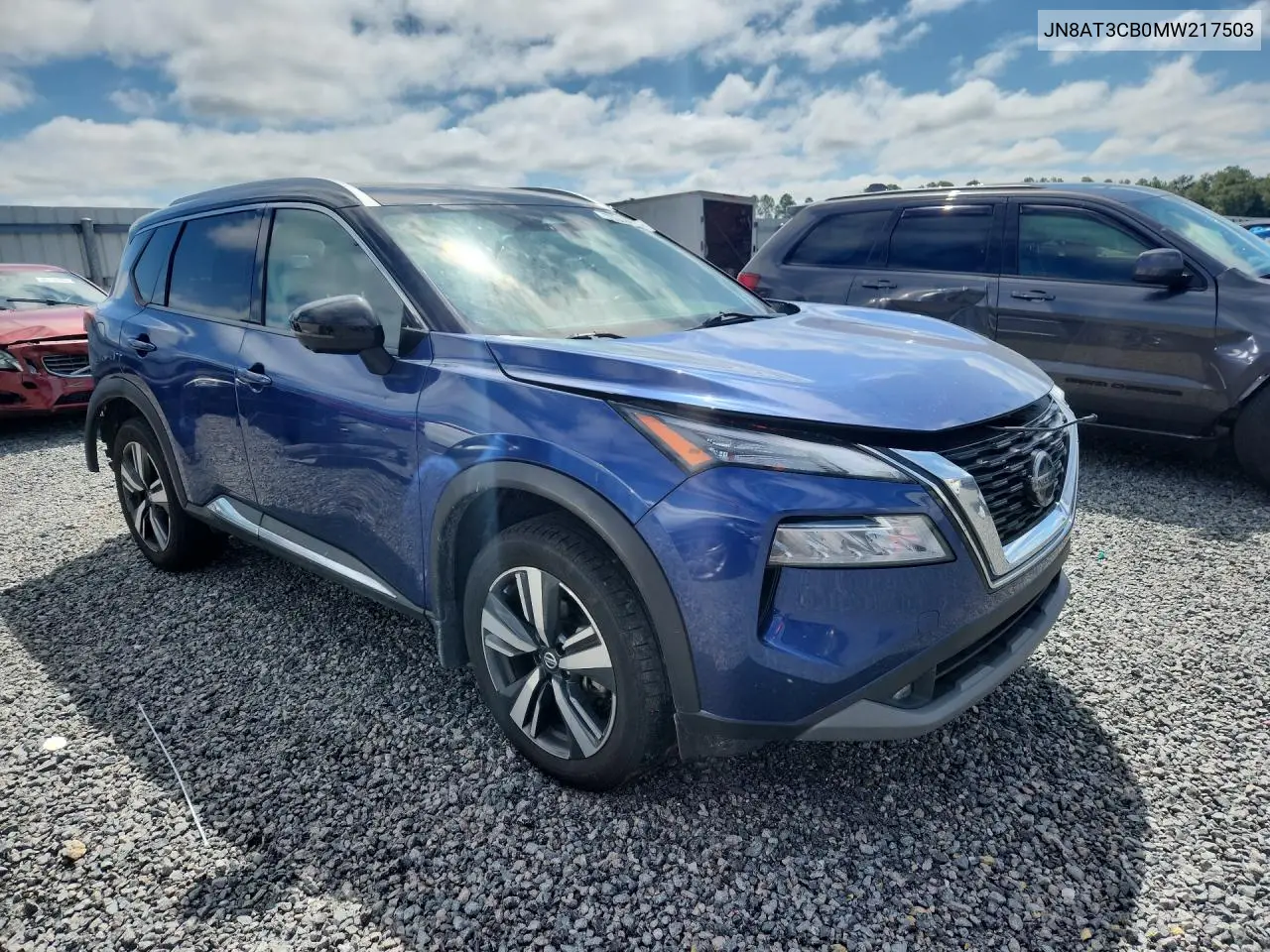 2021 NISSAN ROGUE VIN JN8AT3CB0MW217503 — фото 4