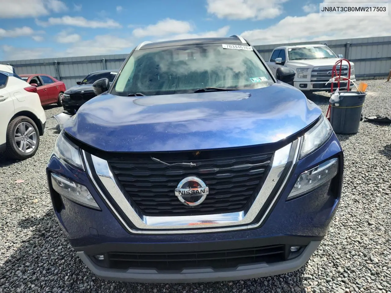 2021 NISSAN ROGUE VIN JN8AT3CB0MW217503 — фото 5