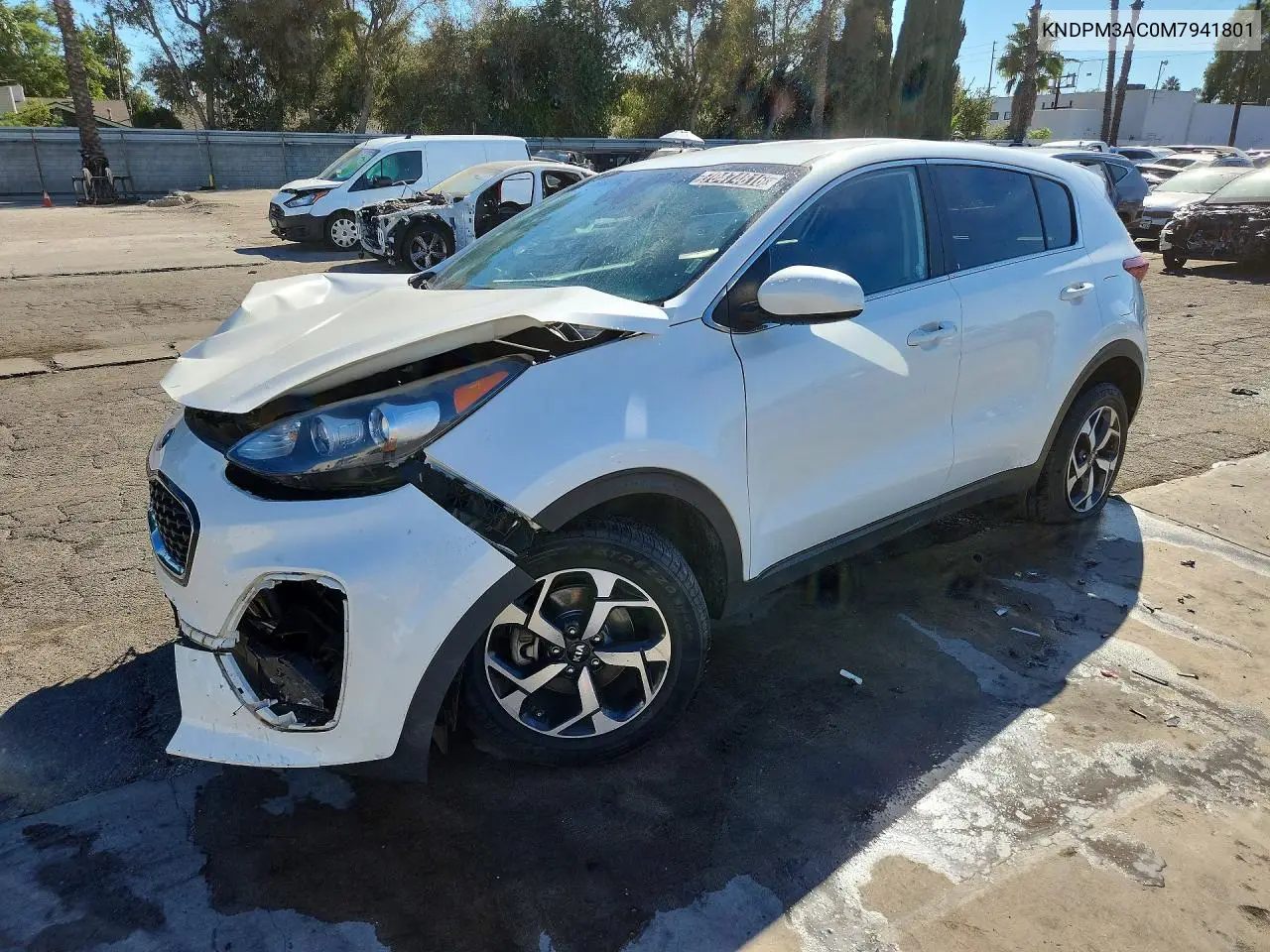 KIA SPORTAGE 2021, VIN KNDPM3AC0M7941801