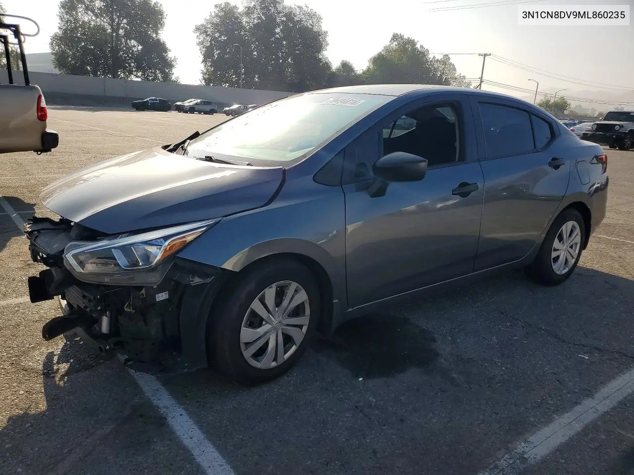 NISSAN VERSA 2021, VIN 3N1CN8DV9ML860235