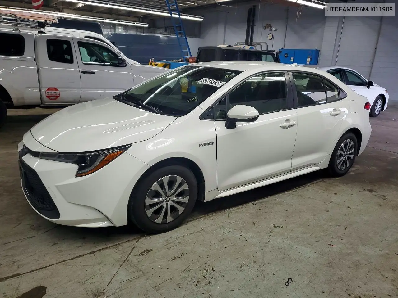 TOYOTA COROLLA 2021, VIN JTDEAMDE6MJ011908