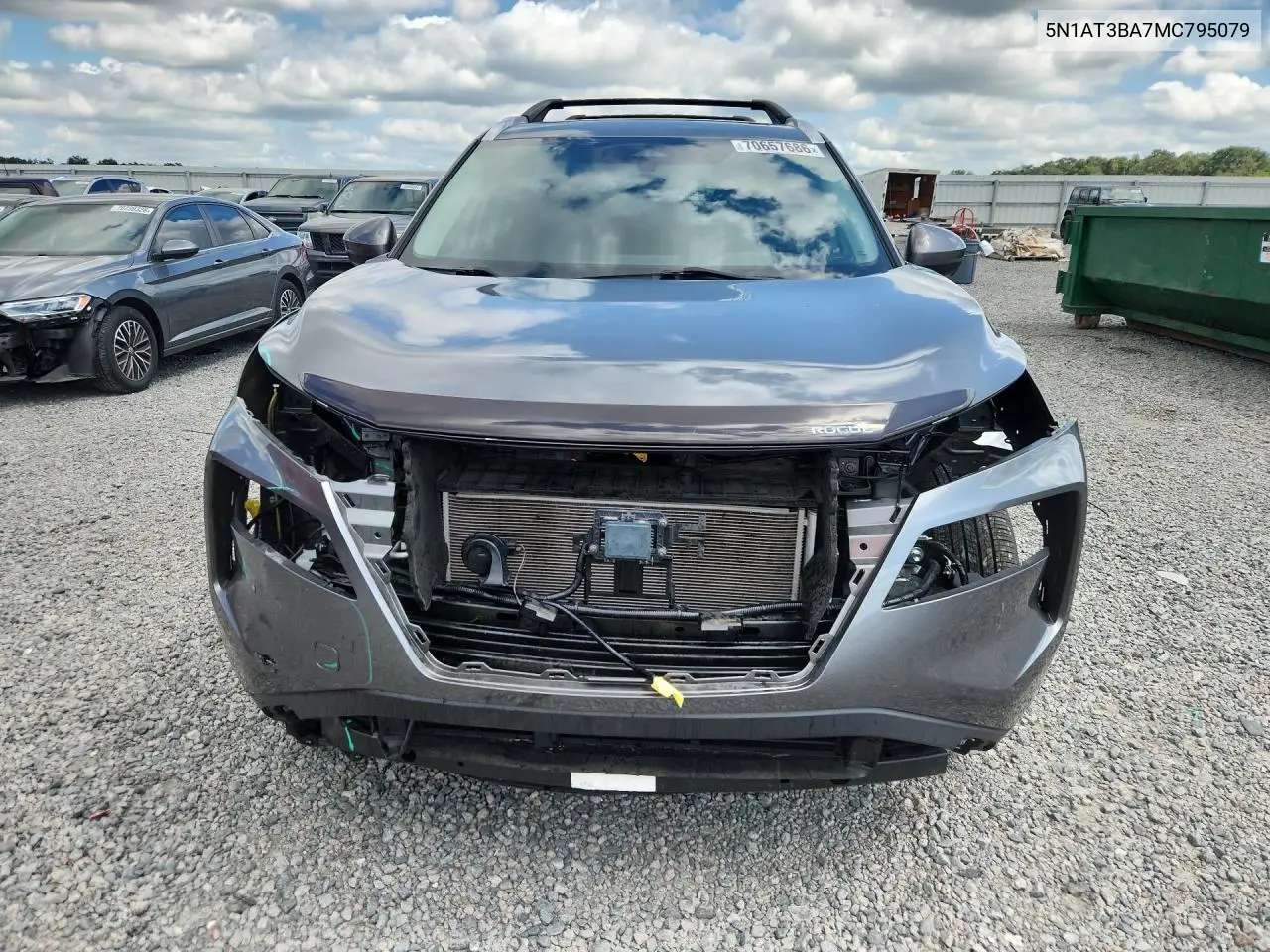 2021 NISSAN ROGUE VIN 5N1AT3BA7MC795079 — фото 5