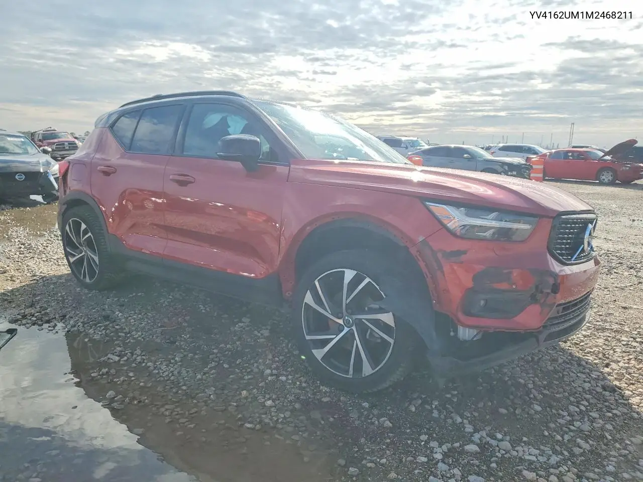 2021 VOLVO XC40 VIN YV4162UM1M2468211 — фото 4