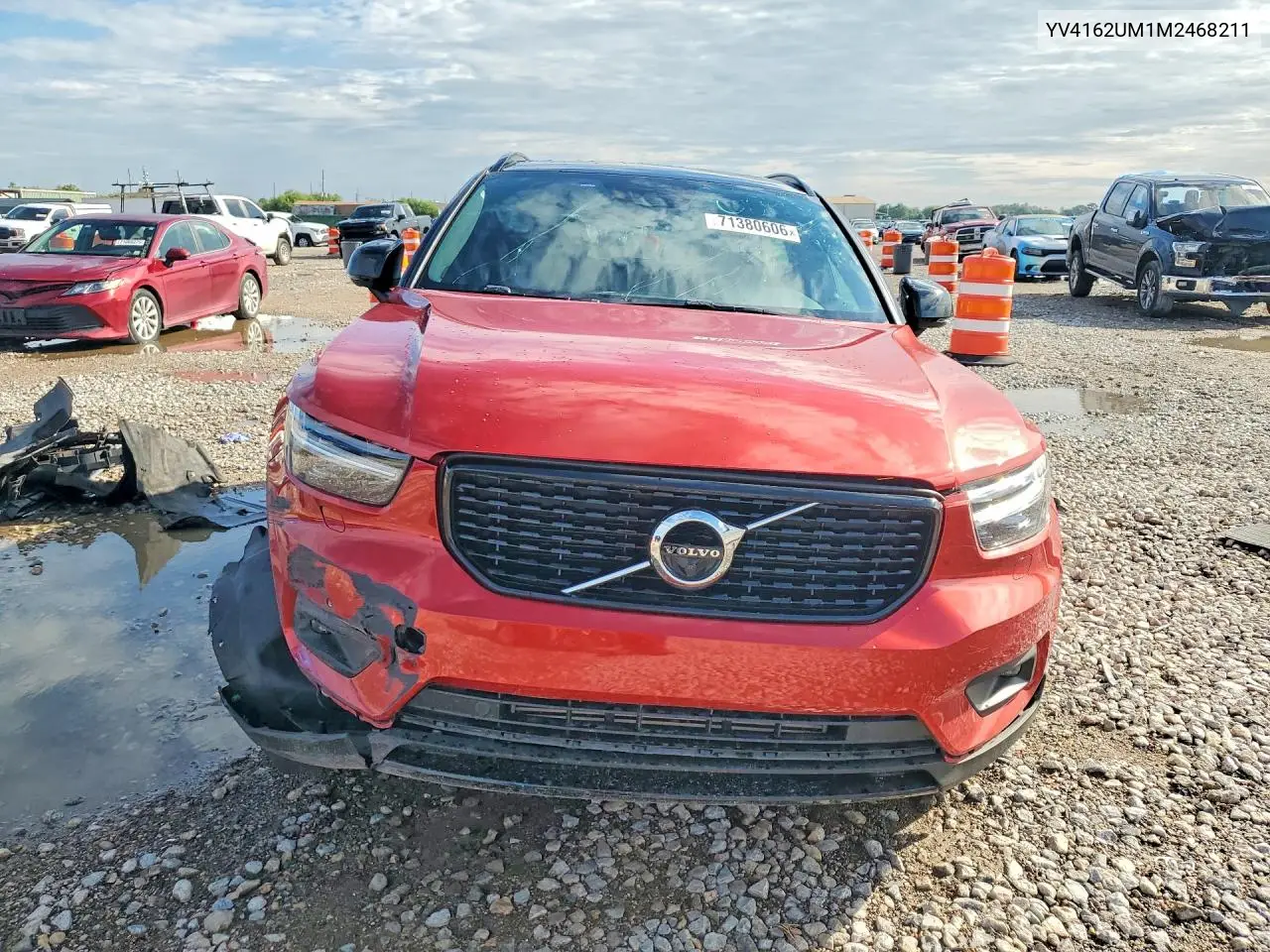 2021 VOLVO XC40 VIN YV4162UM1M2468211 — фото 5
