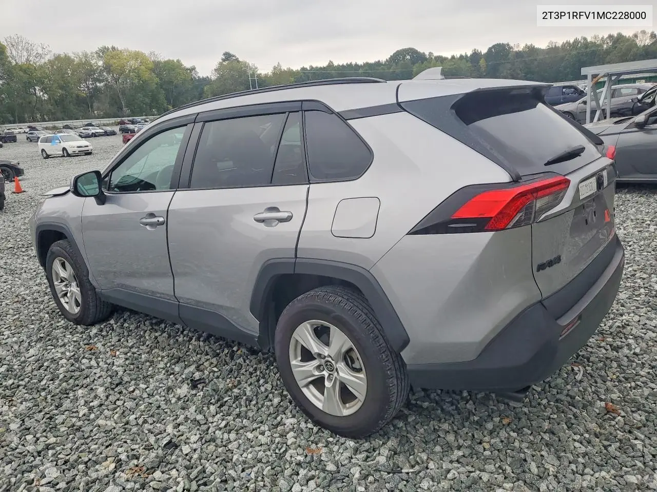 2021 TOYOTA RAV 4 VIN 2T3P1RFV1MC228000 — фото 2