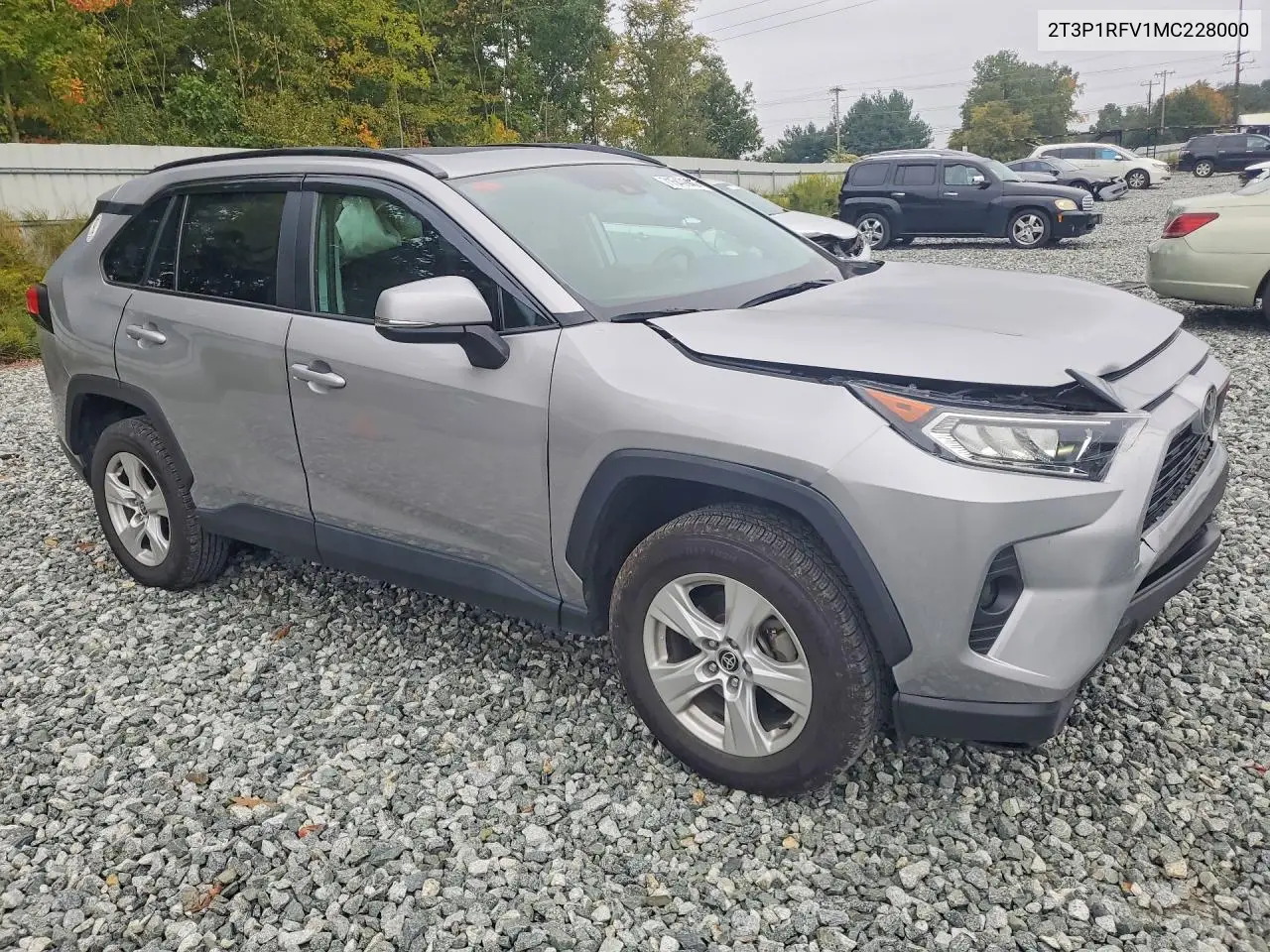 2021 TOYOTA RAV 4 VIN 2T3P1RFV1MC228000 — фото 4
