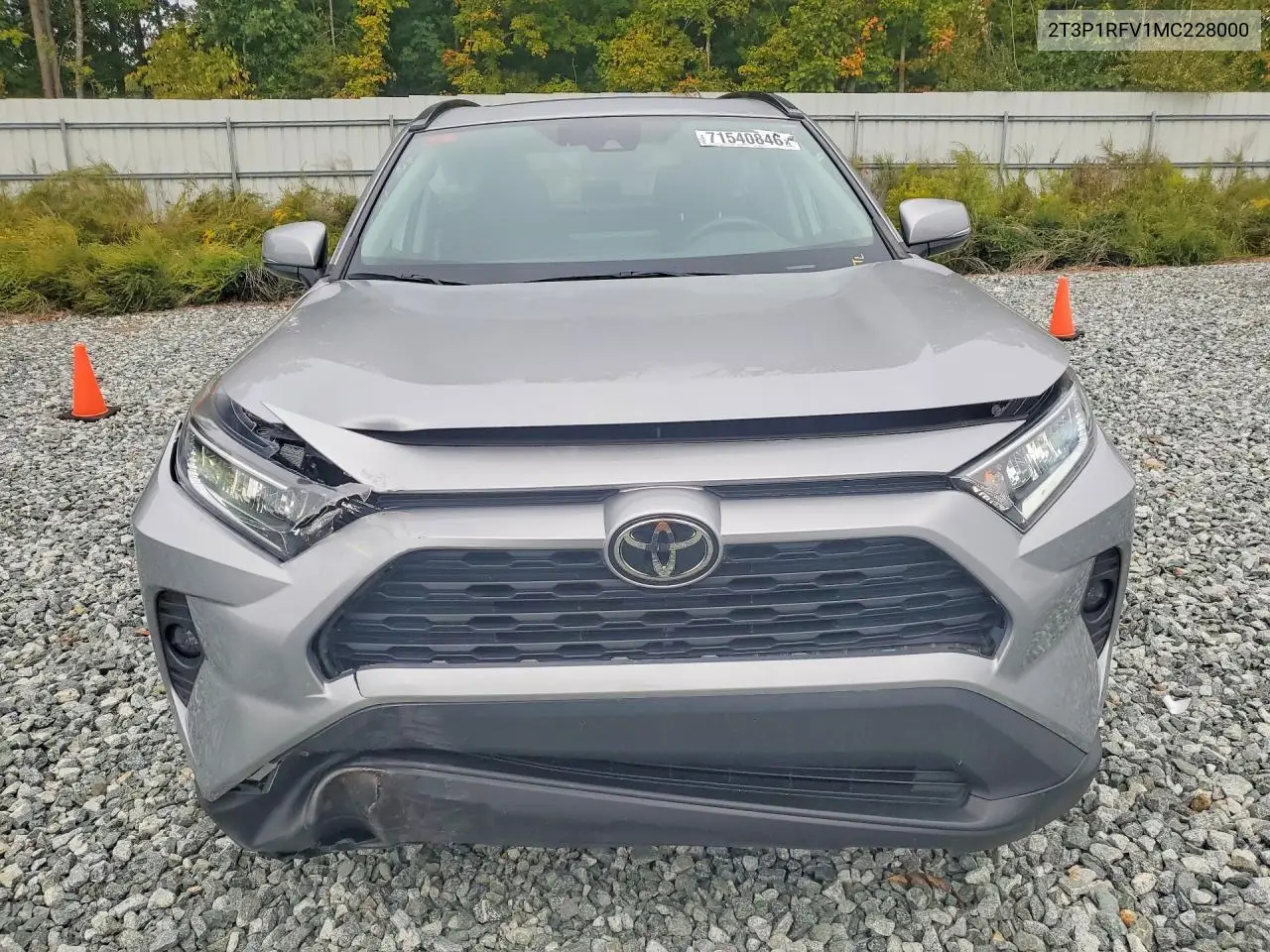 2021 TOYOTA RAV 4 VIN 2T3P1RFV1MC228000 — фото 5