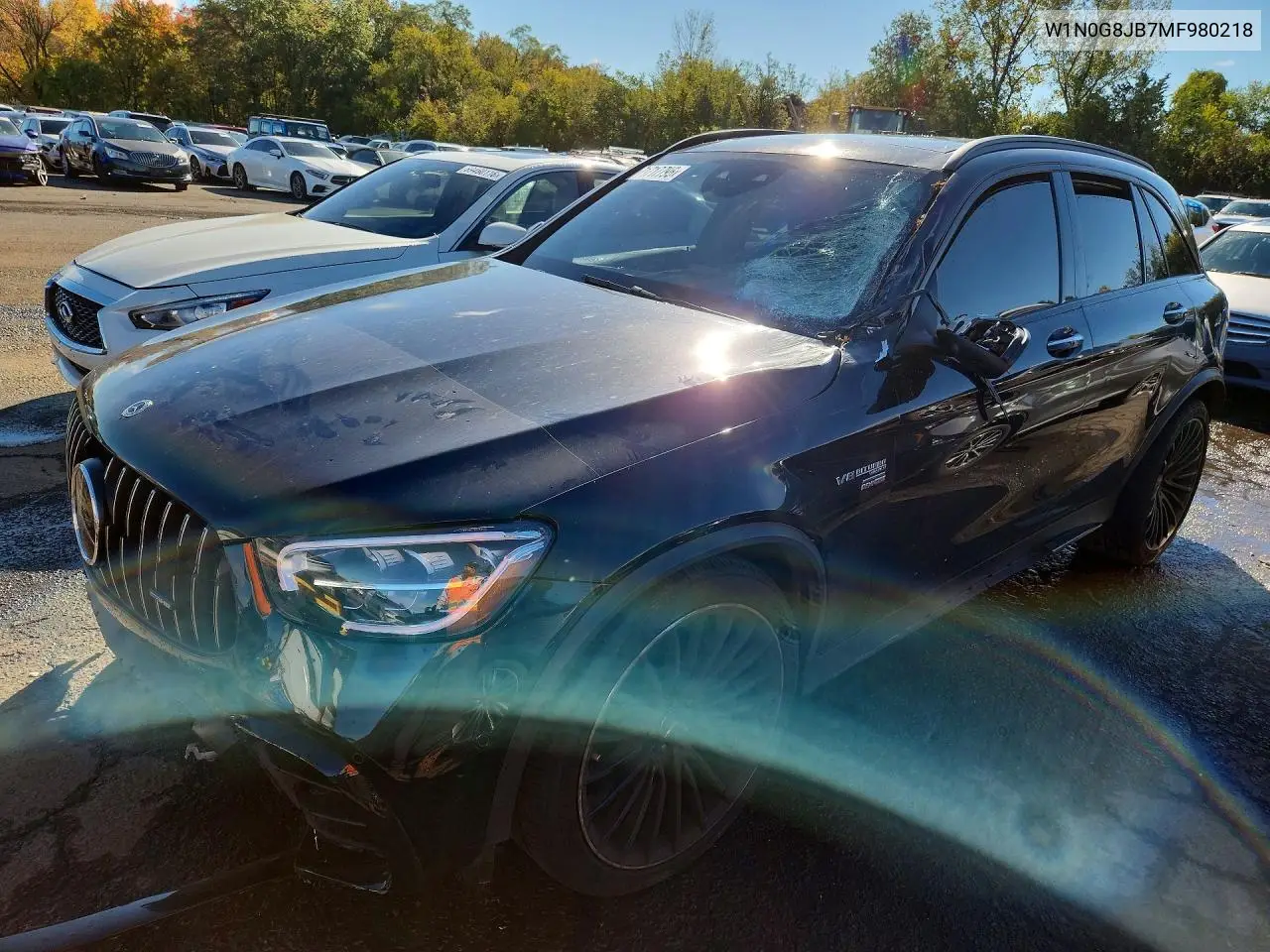 MERCEDES GLC 2021, VIN W1N0G8JB7MF980218