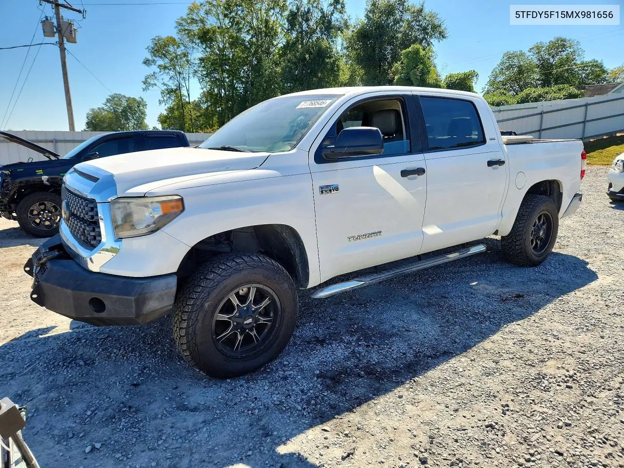 TOYOTA TUNDRA 2021, VIN 5TFDY5F15MX981656
