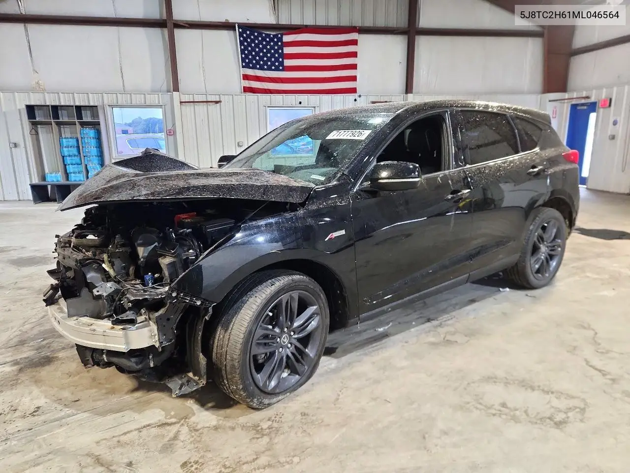 ACURA RDX 2021, VIN 5J8TC2H61ML046564