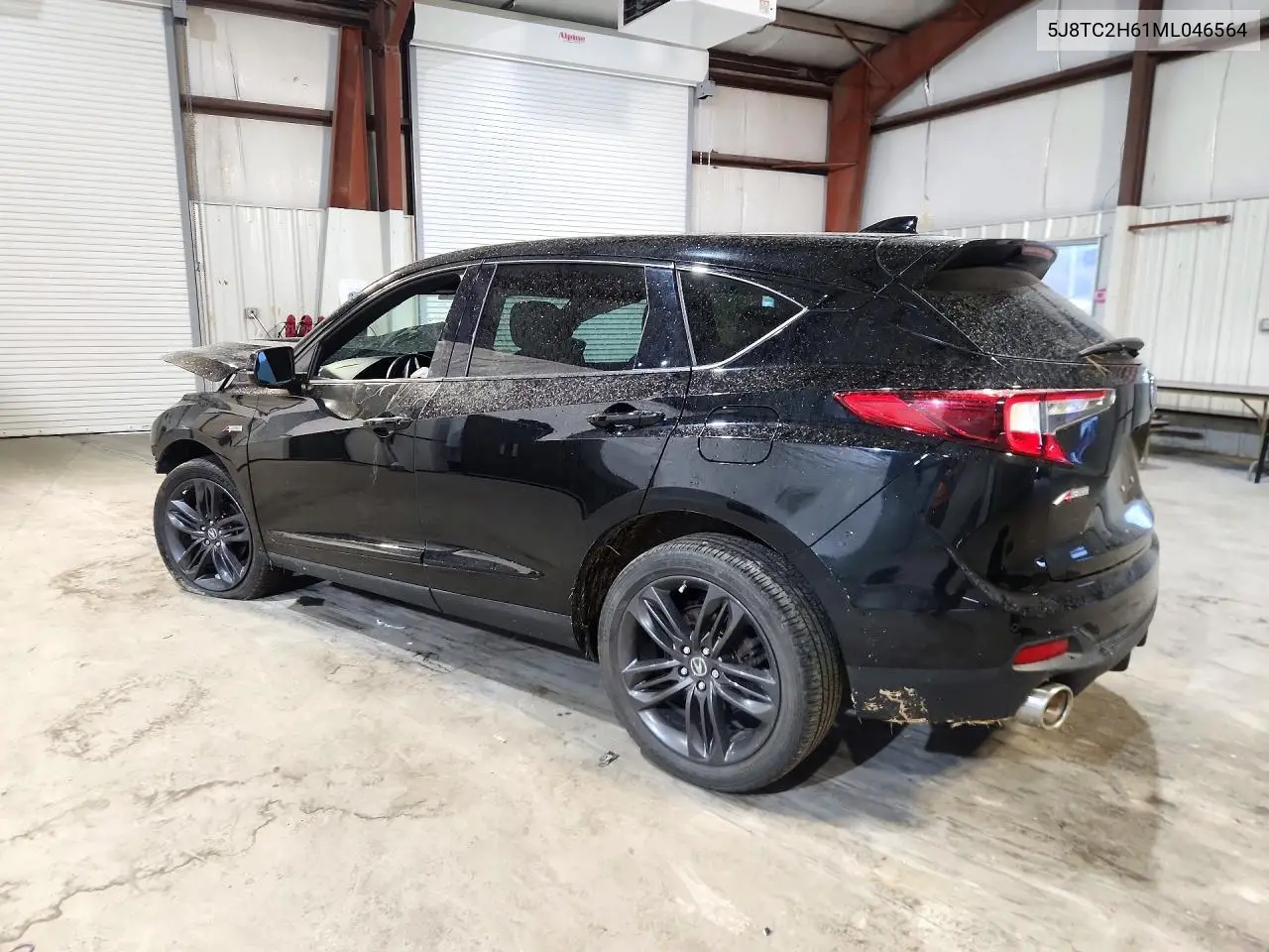 2021 ACURA RDX VIN 5J8TC2H61ML046564 — фото 2