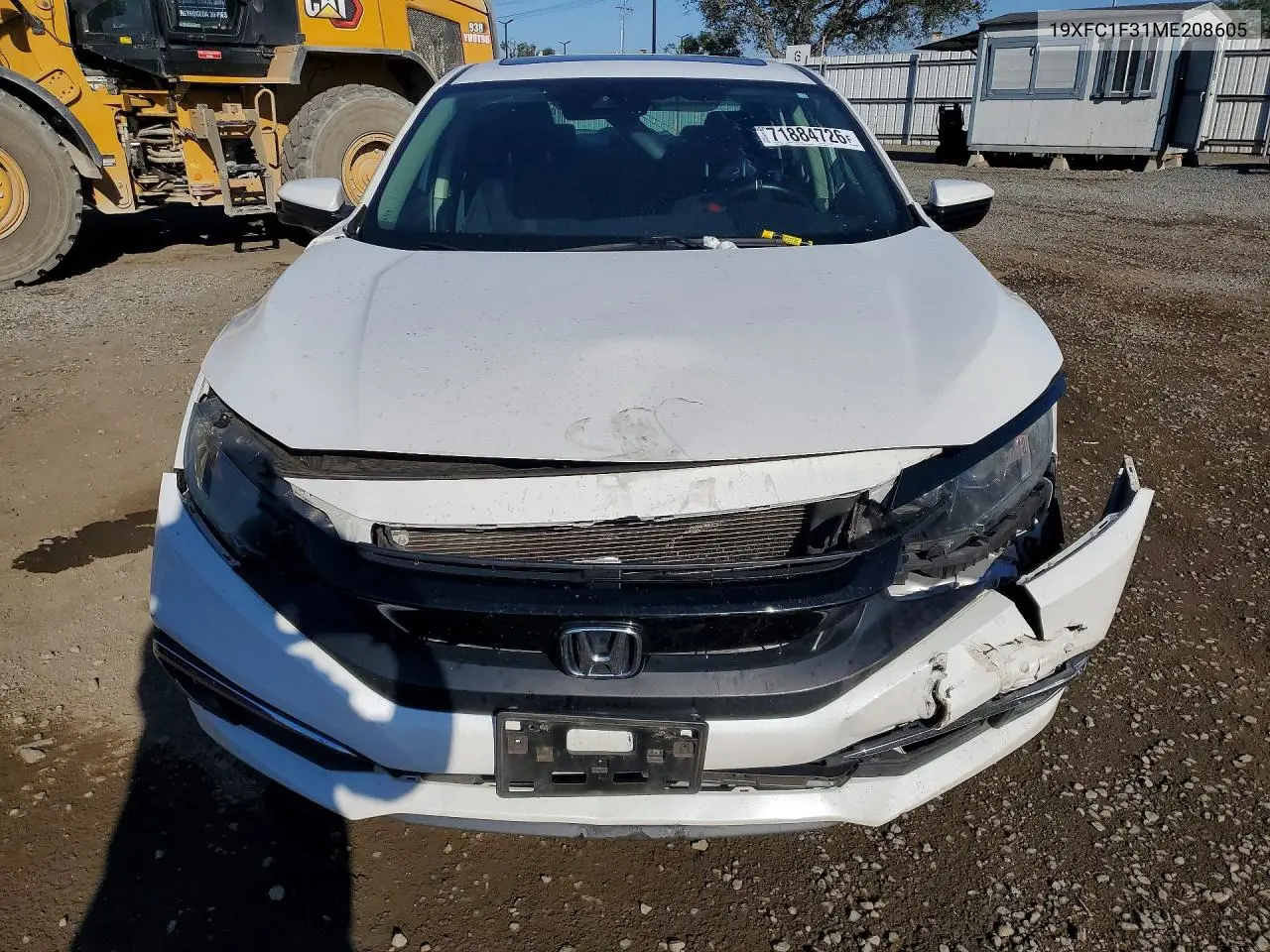 2021 HONDA CIVIC VIN 19XFC1F31ME208605 — фото 5