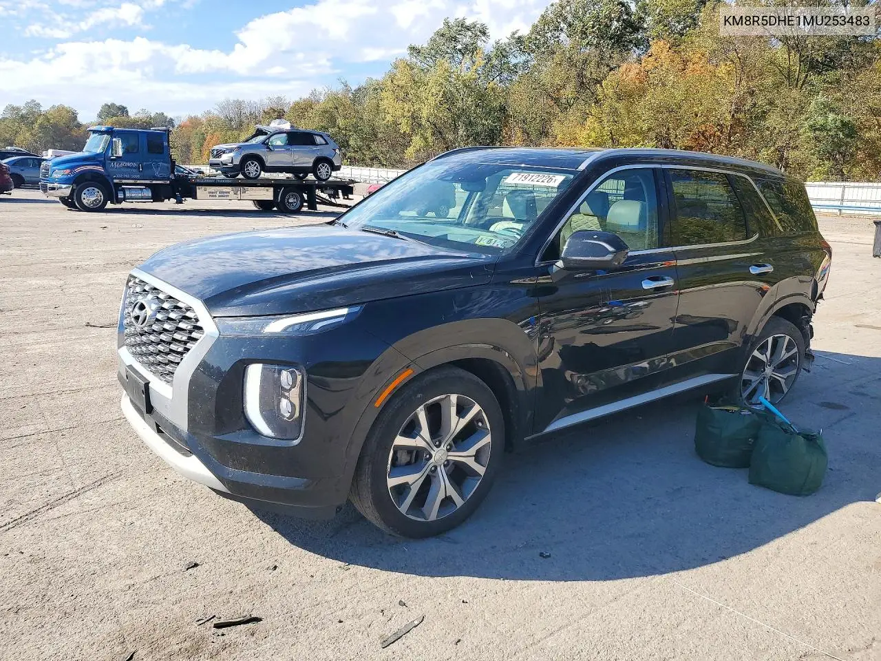 HYUNDAI PALISADE 2021, VIN KM8R5DHE1MU253483