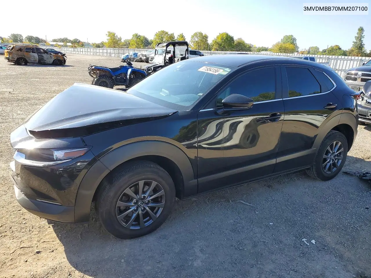 MAZDA CX-30 2021, VIN 3MVDMBB70MM207100