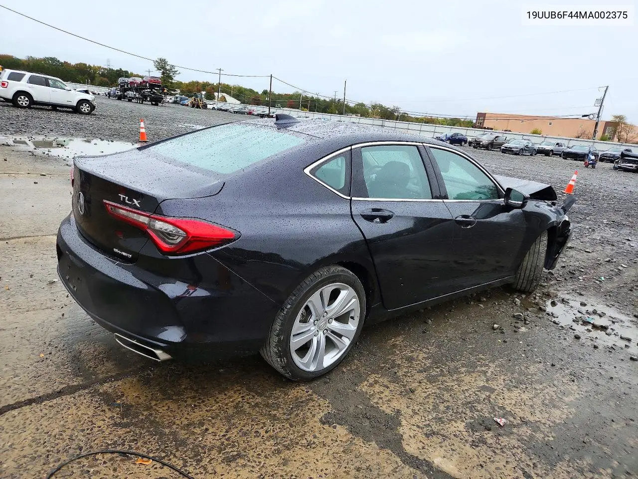 2021 ACURA TLX VIN 19UUB6F44MA002375 — фото 3