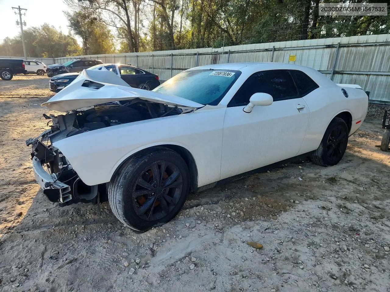 DODGE CHALLENGER 2021, VIN 2C3CDZGG6MH547532