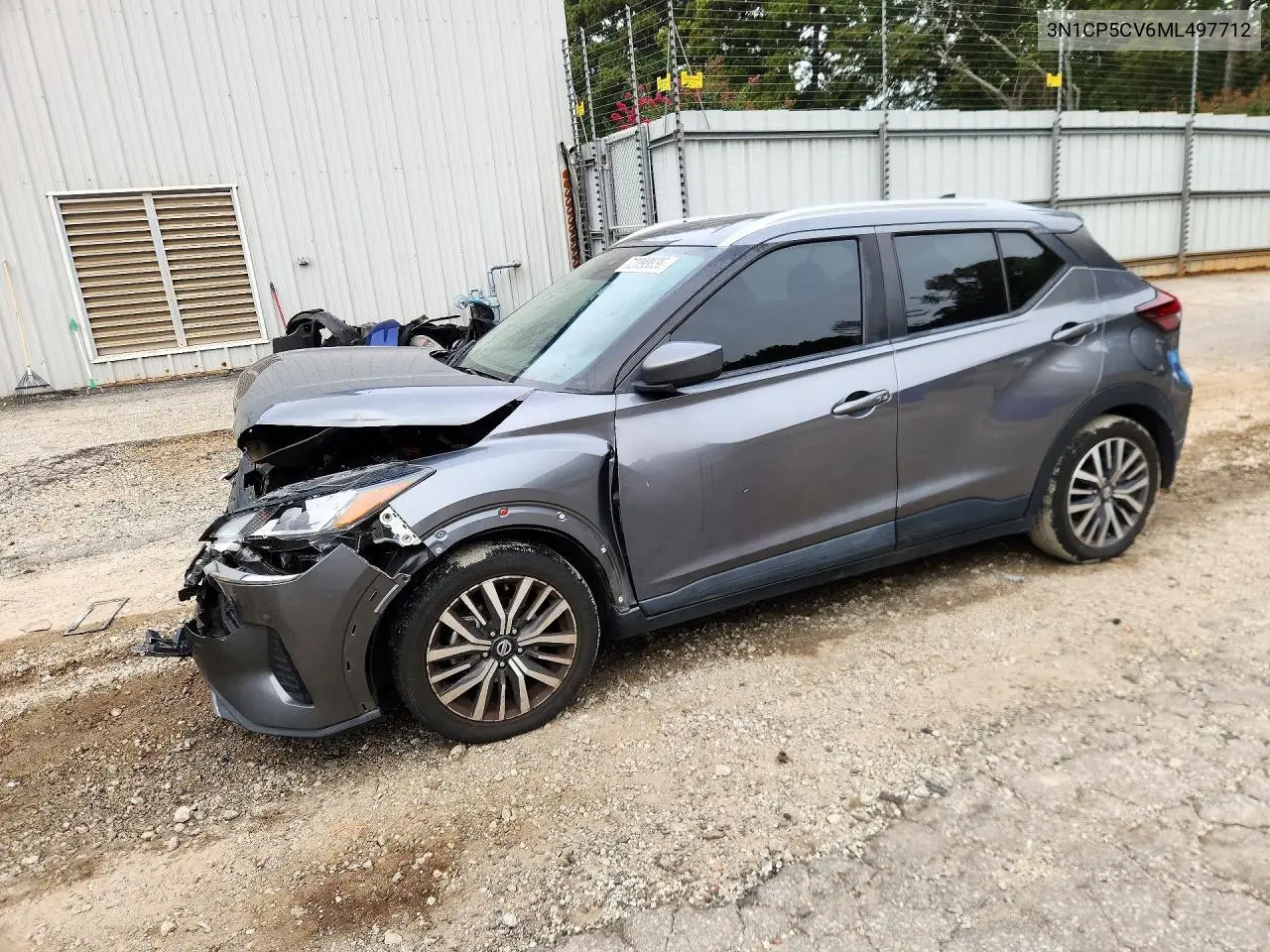 NISSAN KICKS 2021, VIN 3N1CP5CV6ML497712