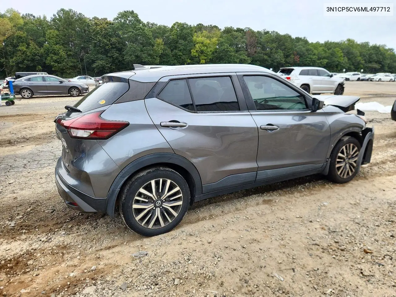 2021 NISSAN KICKS VIN 3N1CP5CV6ML497712 — фото 3