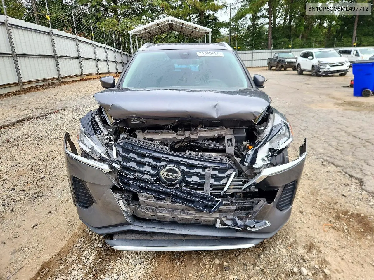 2021 NISSAN KICKS VIN 3N1CP5CV6ML497712 — фото 5