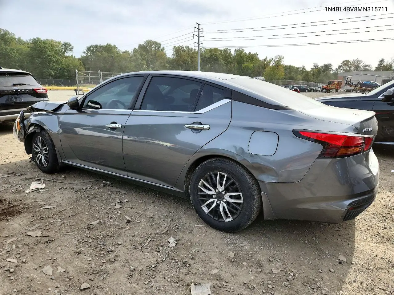 2021 NISSAN ALTIMA VIN 1N4BL4BV8MN315711 — фото 2