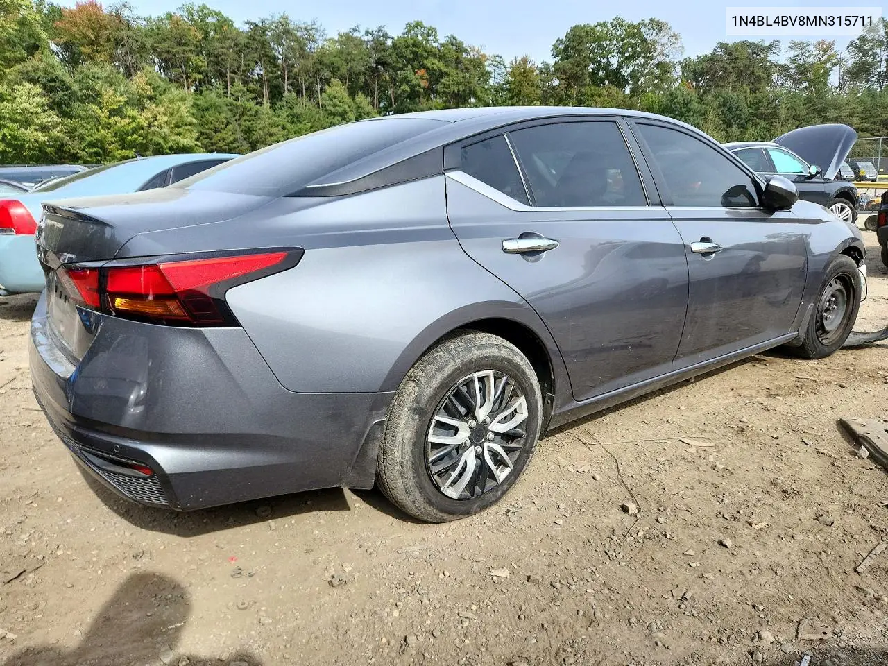 2021 NISSAN ALTIMA VIN 1N4BL4BV8MN315711 — фото 3