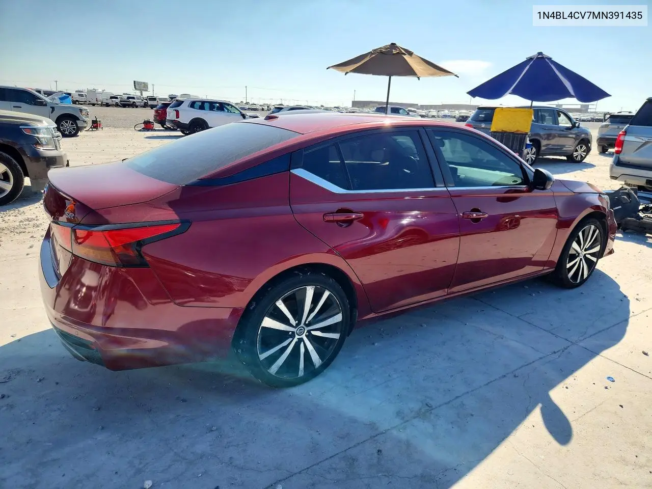2021 NISSAN ALTIMA VIN 1N4BL4CV7MN391435 — фото 3