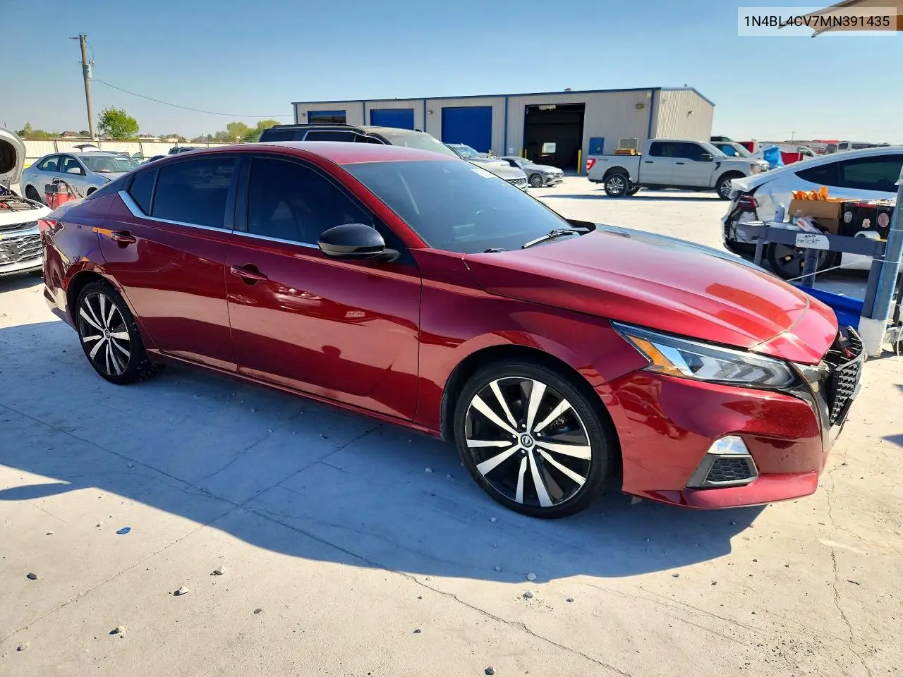 2021 NISSAN ALTIMA VIN 1N4BL4CV7MN391435 — фото 4