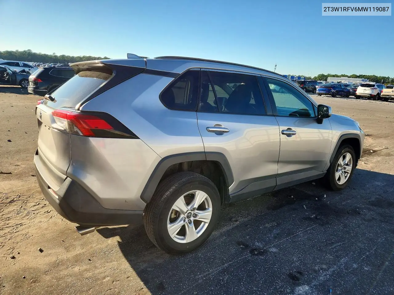 2021 TOYOTA RAV 4 VIN 2T3W1RFV6MW119087 — фото 3