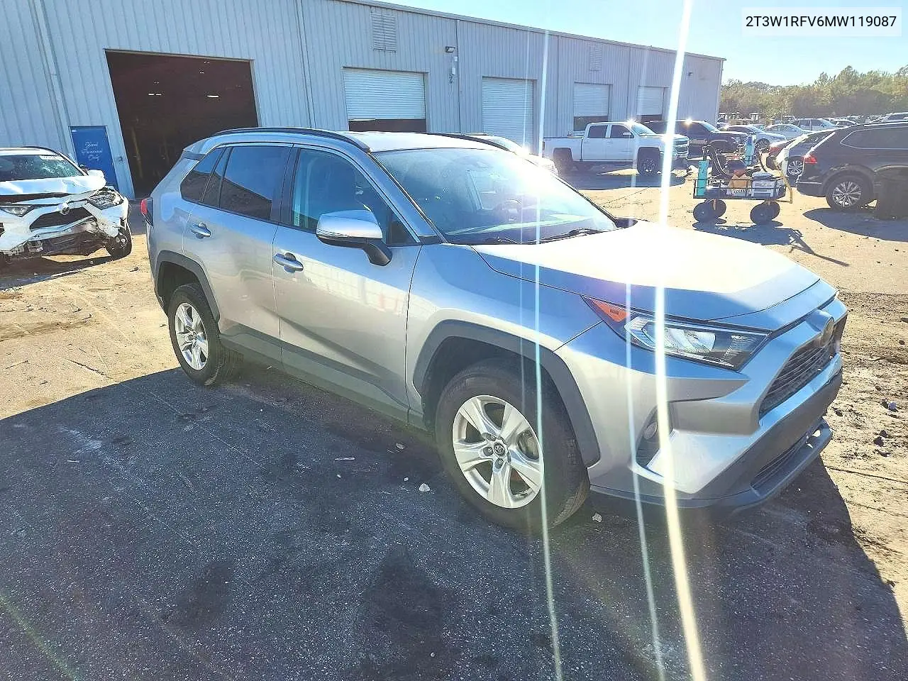2021 TOYOTA RAV 4 VIN 2T3W1RFV6MW119087 — фото 4