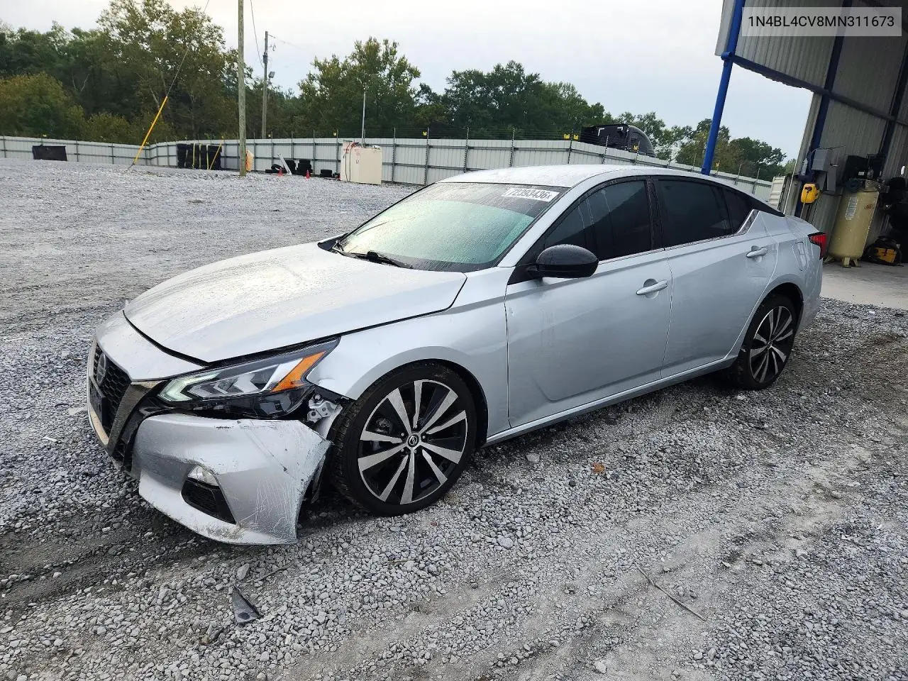NISSAN ALTIMA 2021, VIN 1N4BL4CV8MN311673
